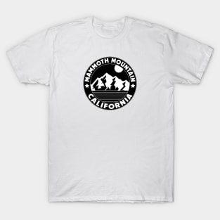 Skiing Mammoth Mountain California Hike Ski Snowboard Mountain Bike CA T-Shirt